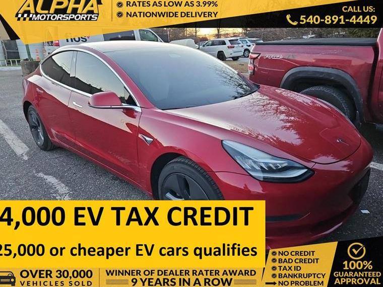 TESLA MODEL 3 2018 5YJ3E1EB7JF096288 image